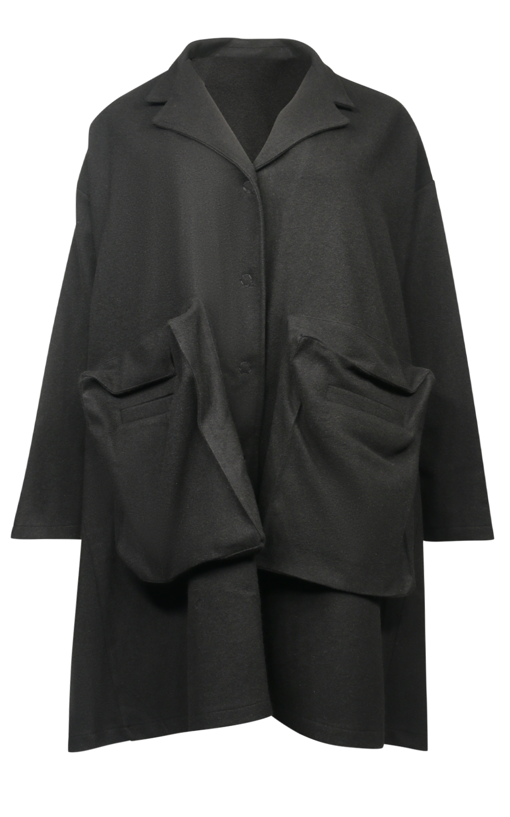 Abant Relaxed Coat product photo.