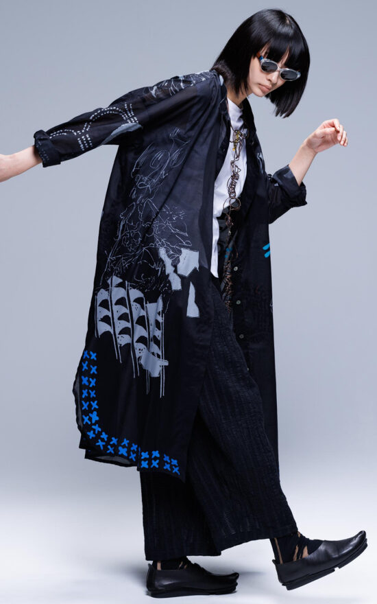 Patchy Skies Long Shirt  product photo.