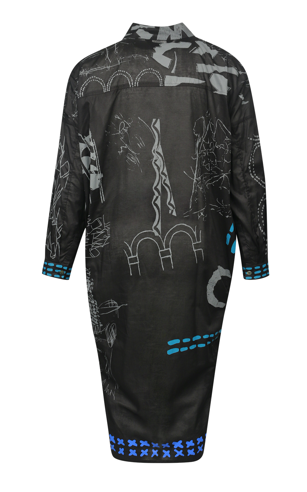 Patchy Skies Long Shirt product photo.