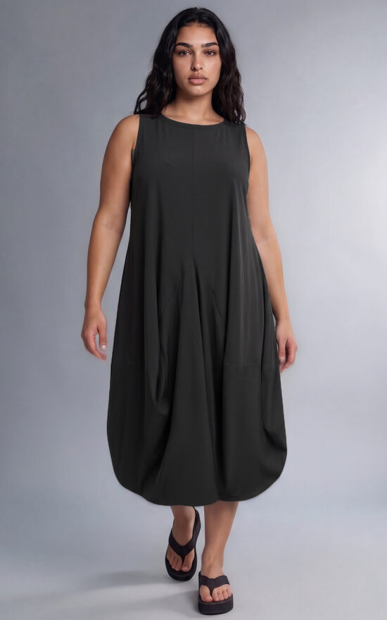 Moody Sky Dress product photo.