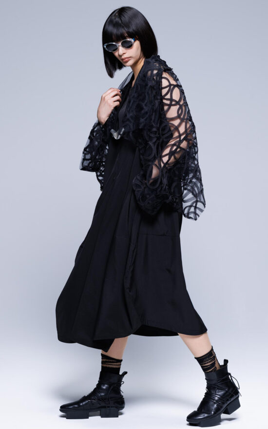 Moody Sky Dress product photo.