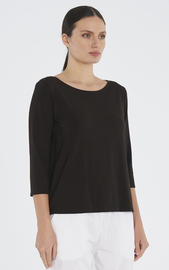 Relaxed Boat Neck  product photo.