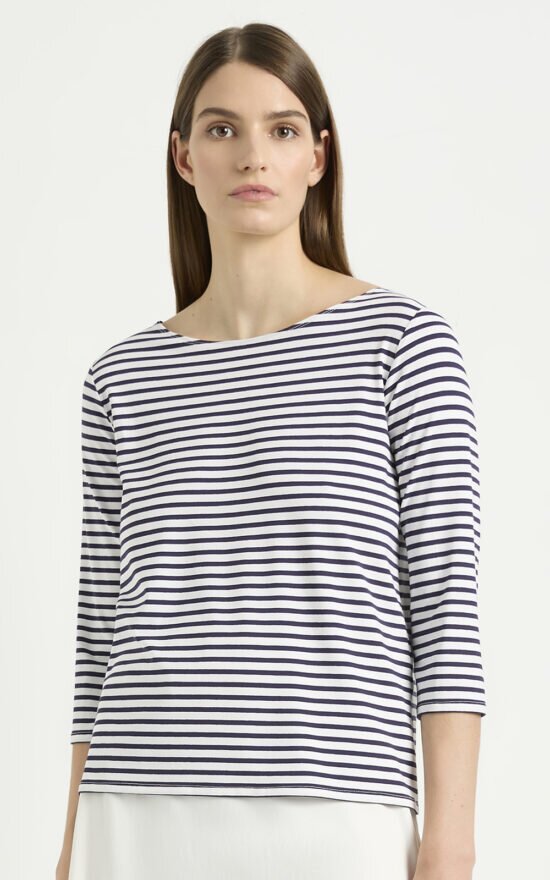Relaxed Boat Neck product photo.