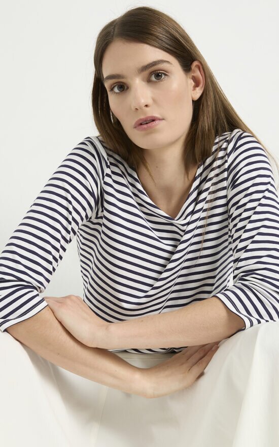 Relaxed Boat Neck product photo.
