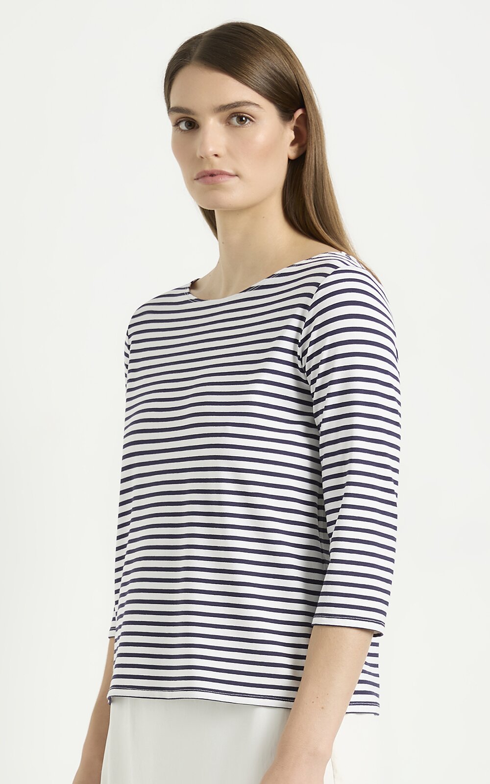 Relaxed Boat Neck product photo.