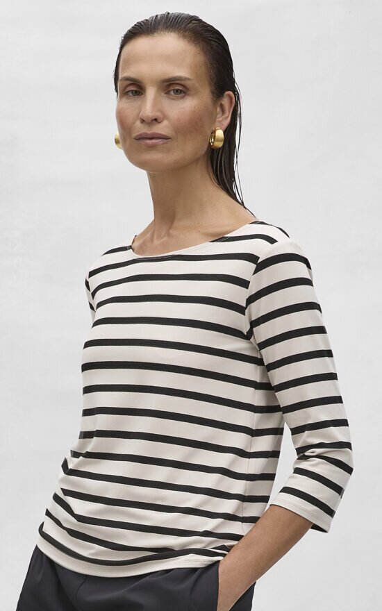 Relaxed Boat Neck product photo.