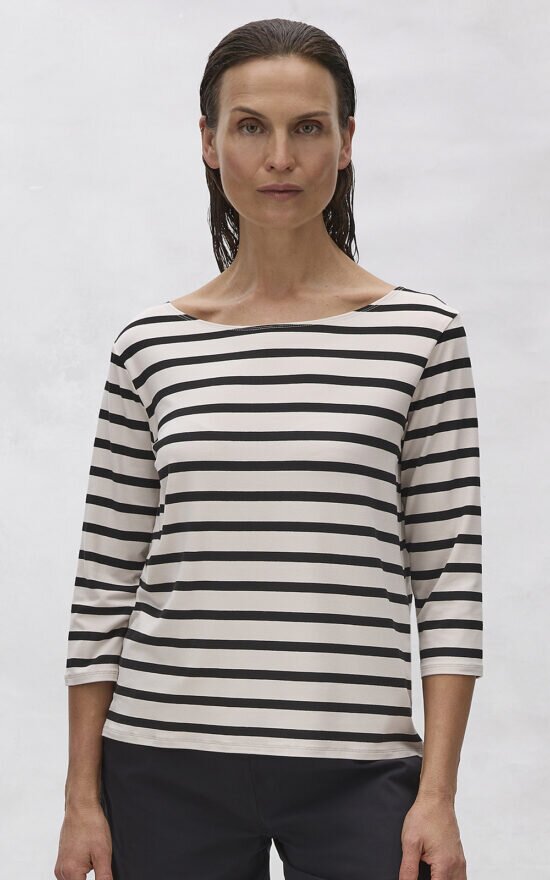 Relaxed Boat Neck product photo.