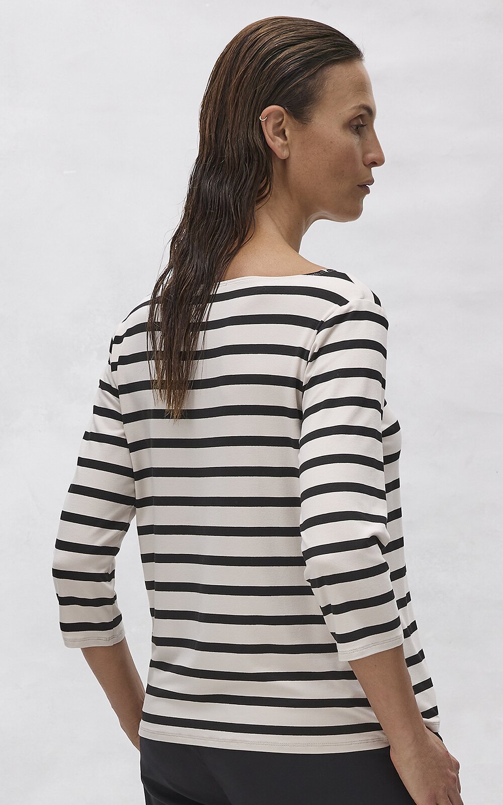 Relaxed Boat Neck product photo.