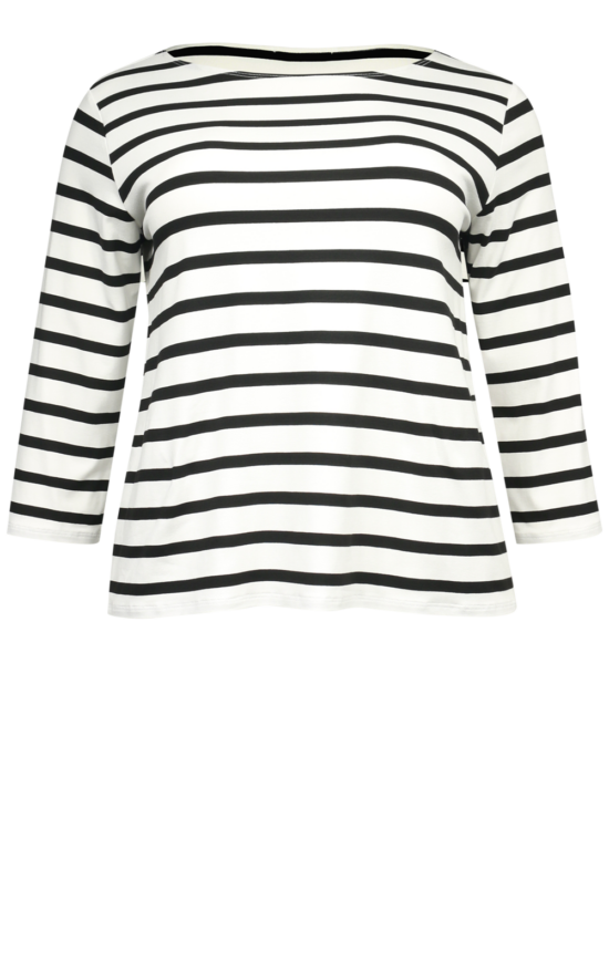 Relaxed Boat Neck product photo.