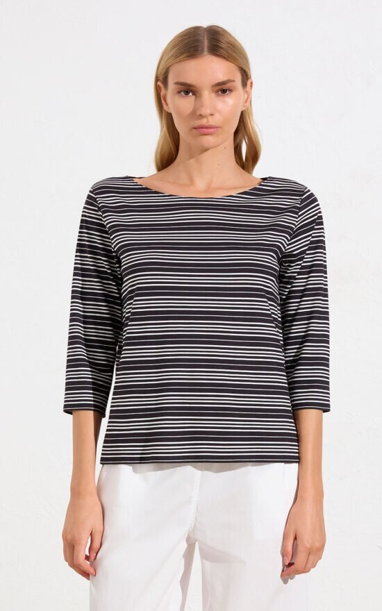 Relaxed Boat Neck product photo.