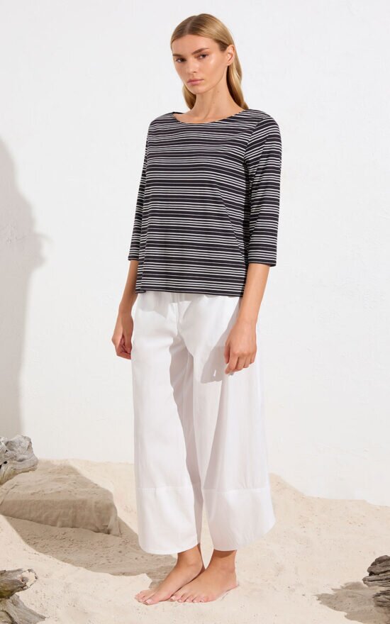 Relaxed Boat Neck product photo.
