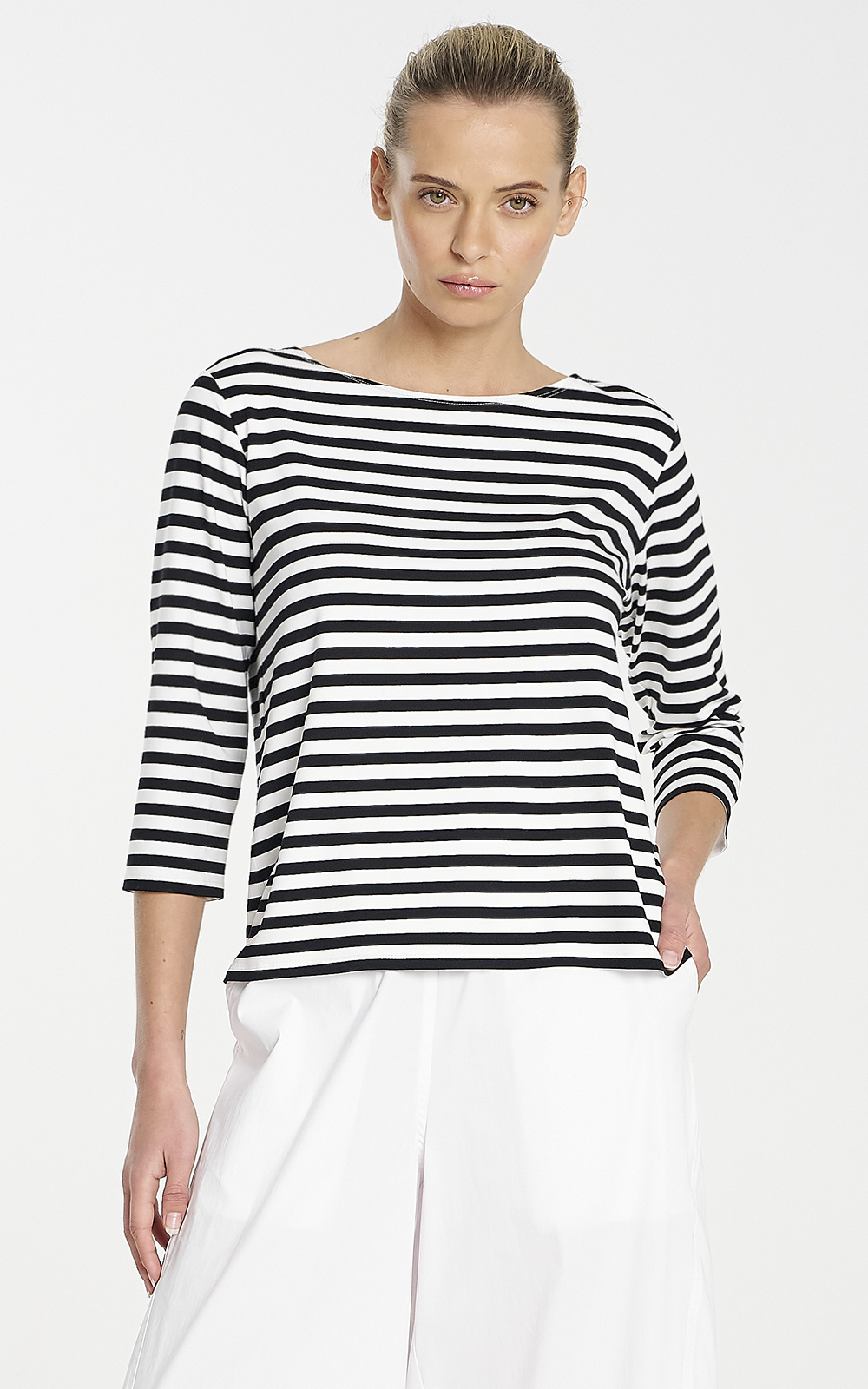 Relaxed Boat Neck product photo.