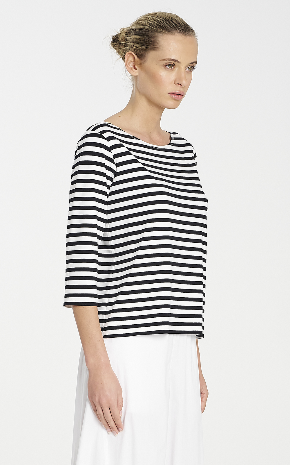 Relaxed Boat Neck product photo.