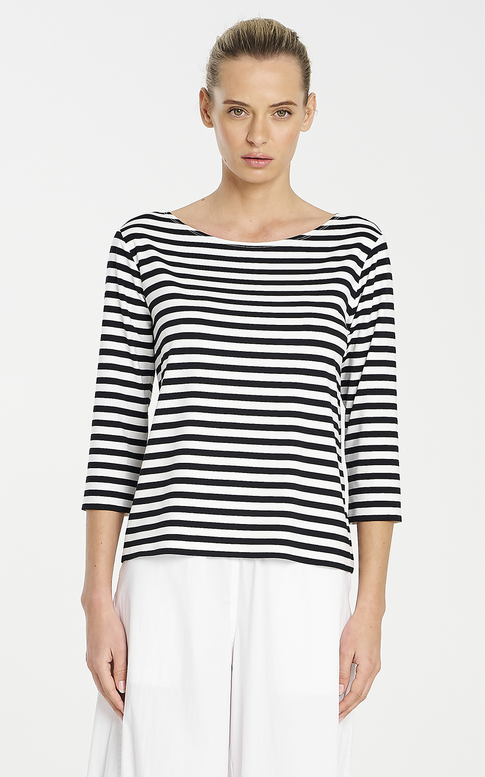 Relaxed Boat Neck product photo.