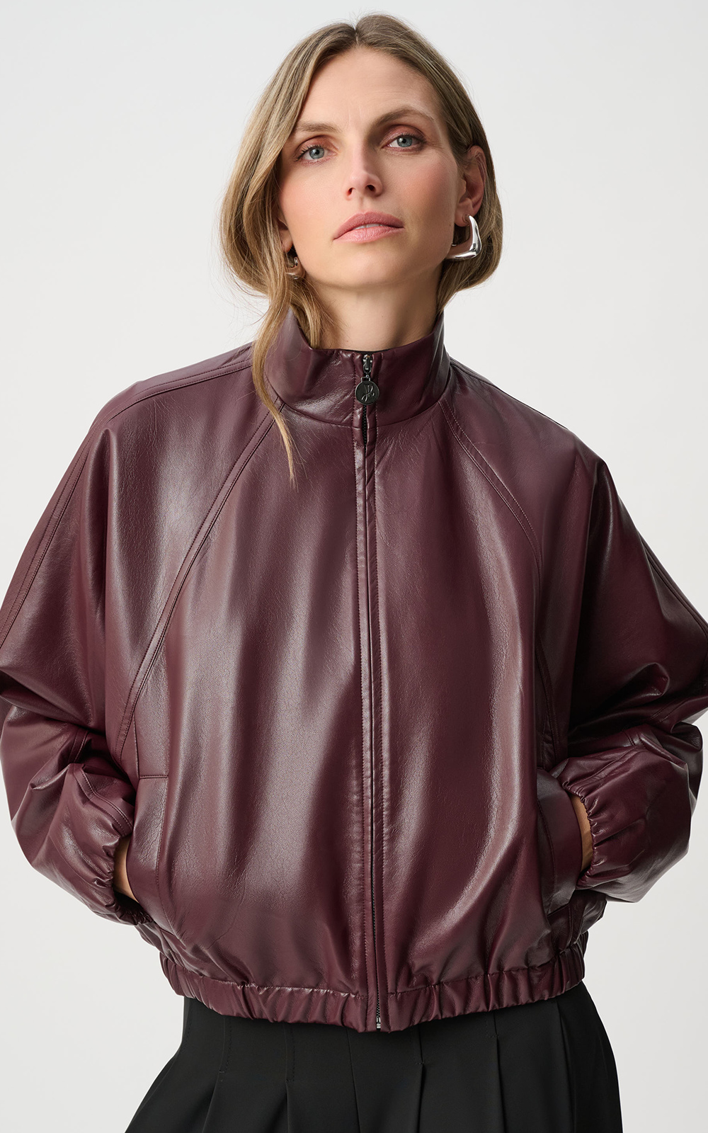 Full Bomber Jacket product photo.