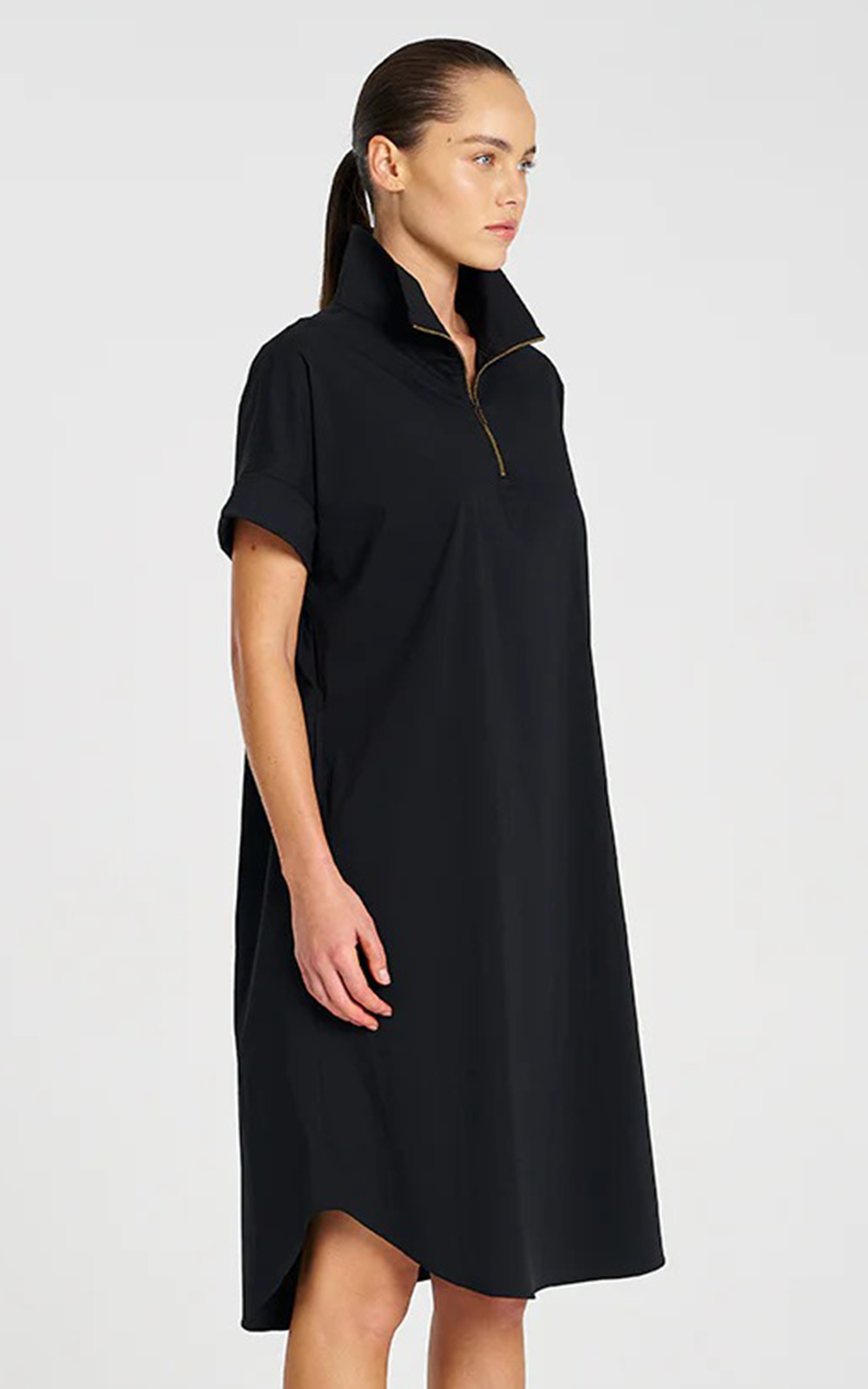 Half Zip Dress product photo.