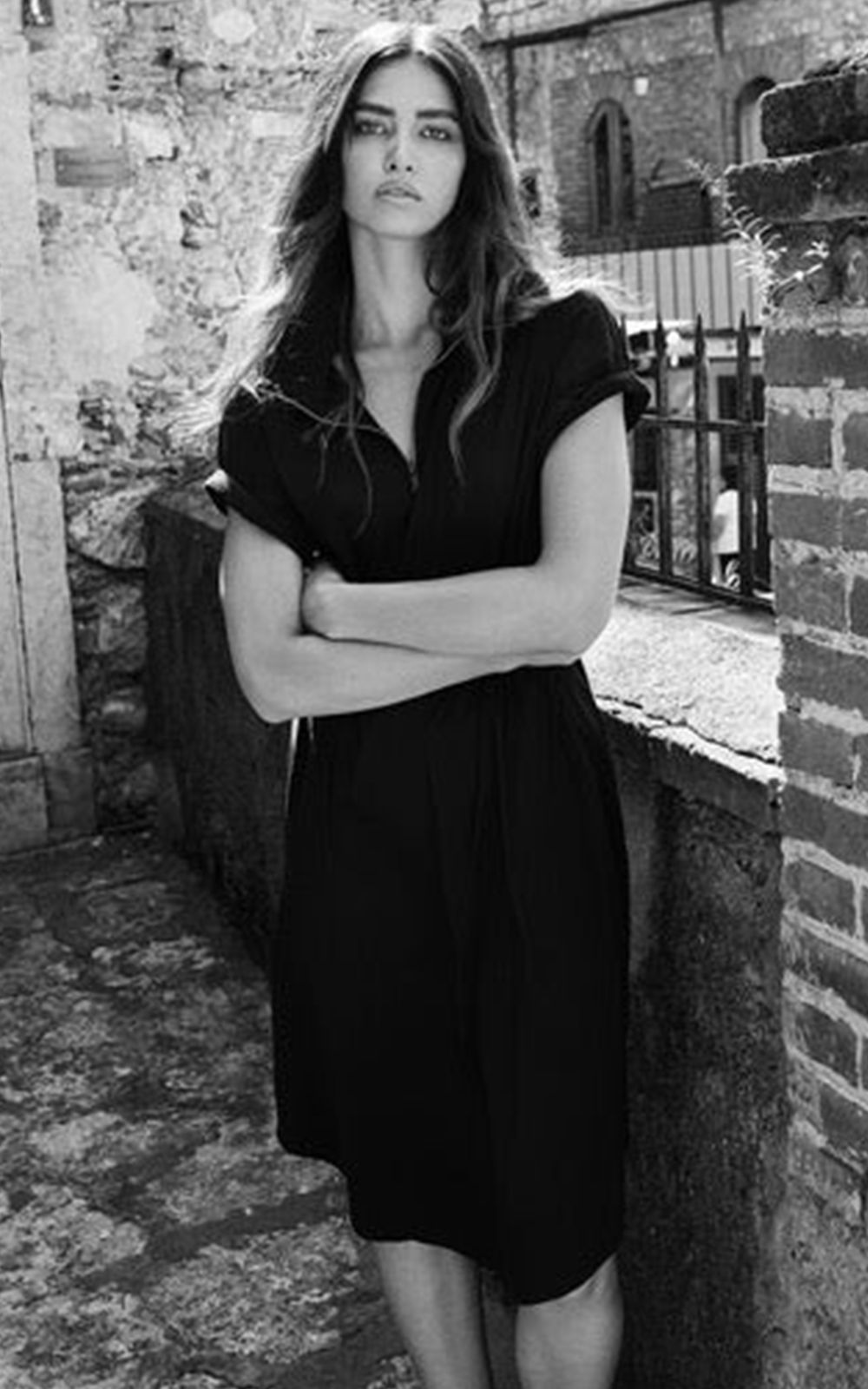 Half Zip Dress product photo.