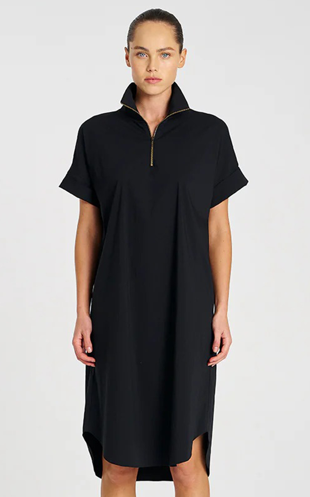 Half Zip Dress product photo.