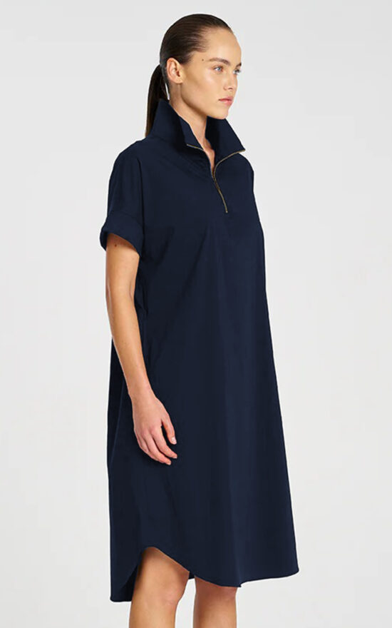 Half Zip Dress product photo.