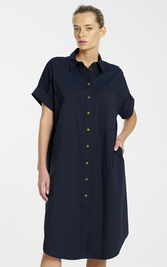 Stud Shell Dress product photo.