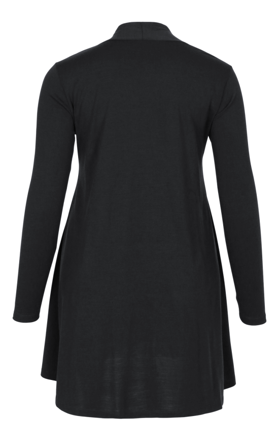 Merino Swing Coat product photo.