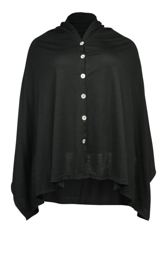 Merino Button Wrap product photo.