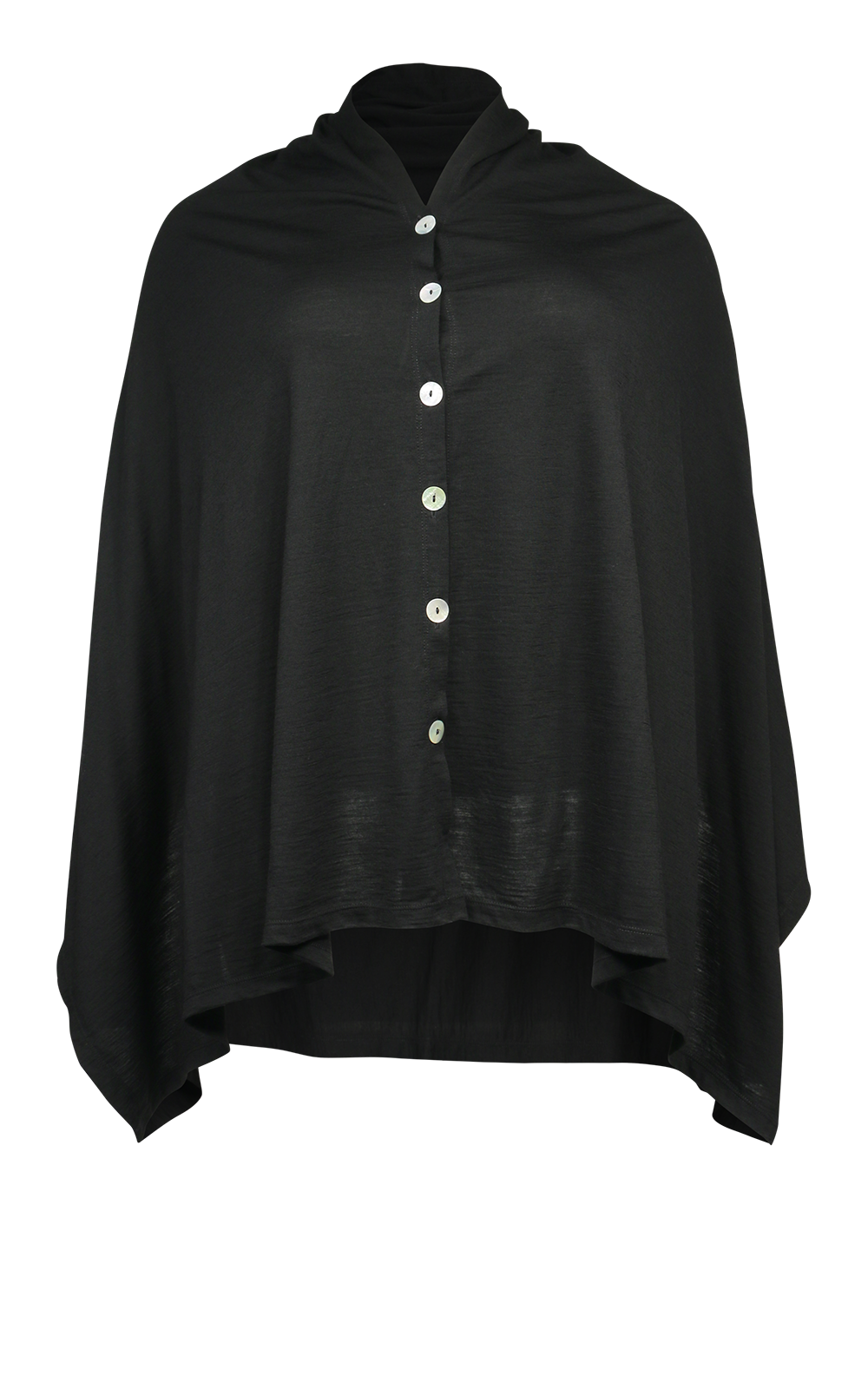 Merino Button Wrap product photo.