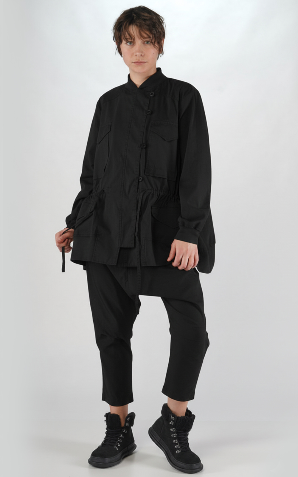 Iris Relaxed Jacket product photo.