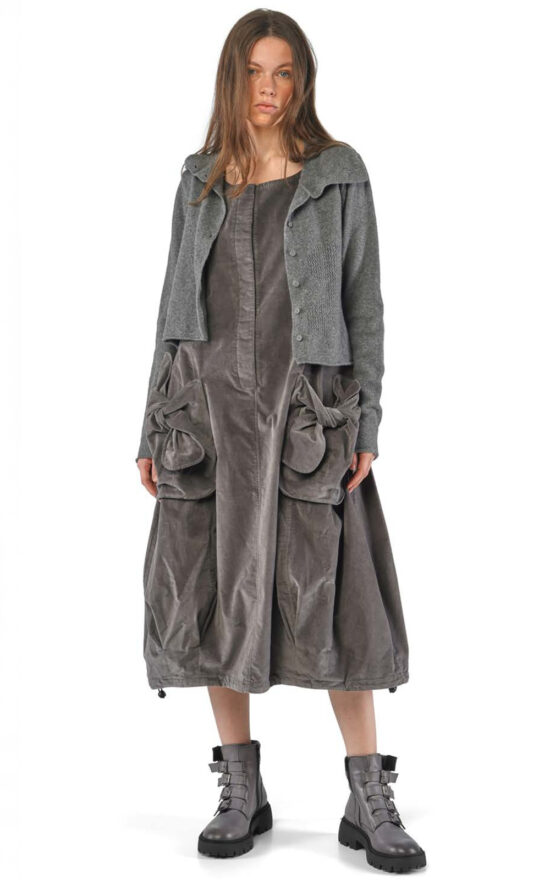 Iris Bow Dress product photo.