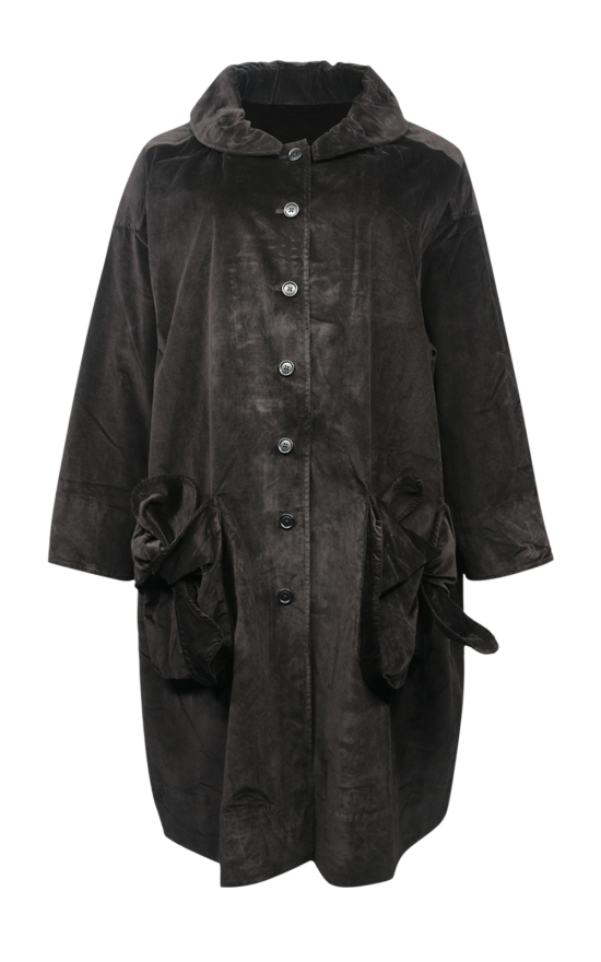 Iris Bow Coat product photo.