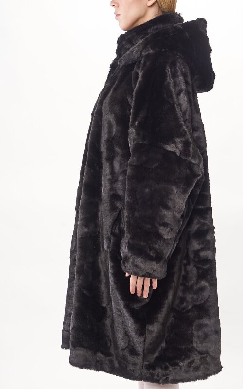 Iris Bow Coat product photo.