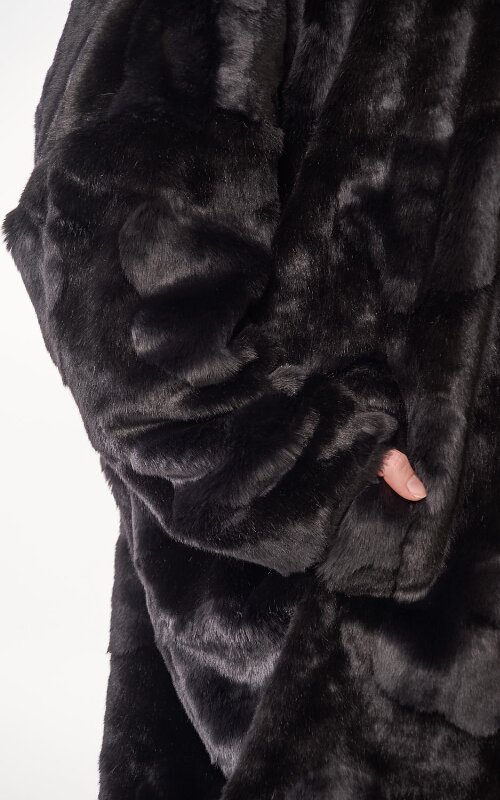 Iris Bow Coat product photo.