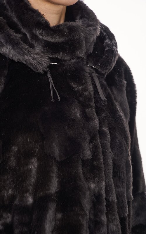 Iris Bow Coat product photo.