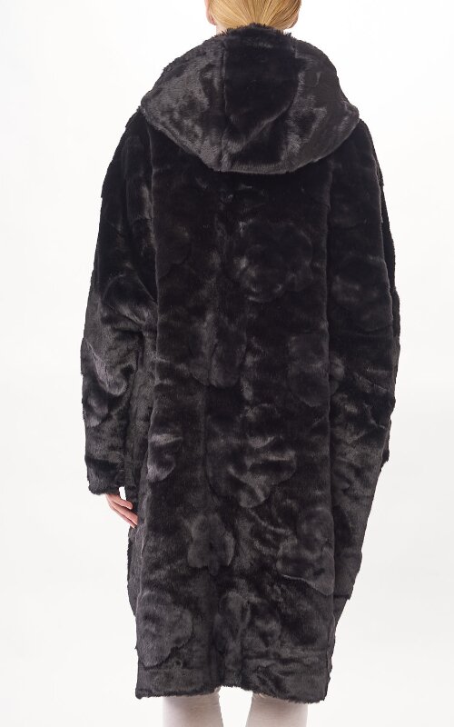 Iris Bow Coat product photo.