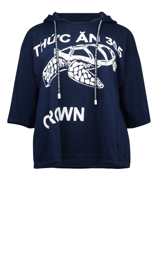 Tuga Hoody Tee product photo.