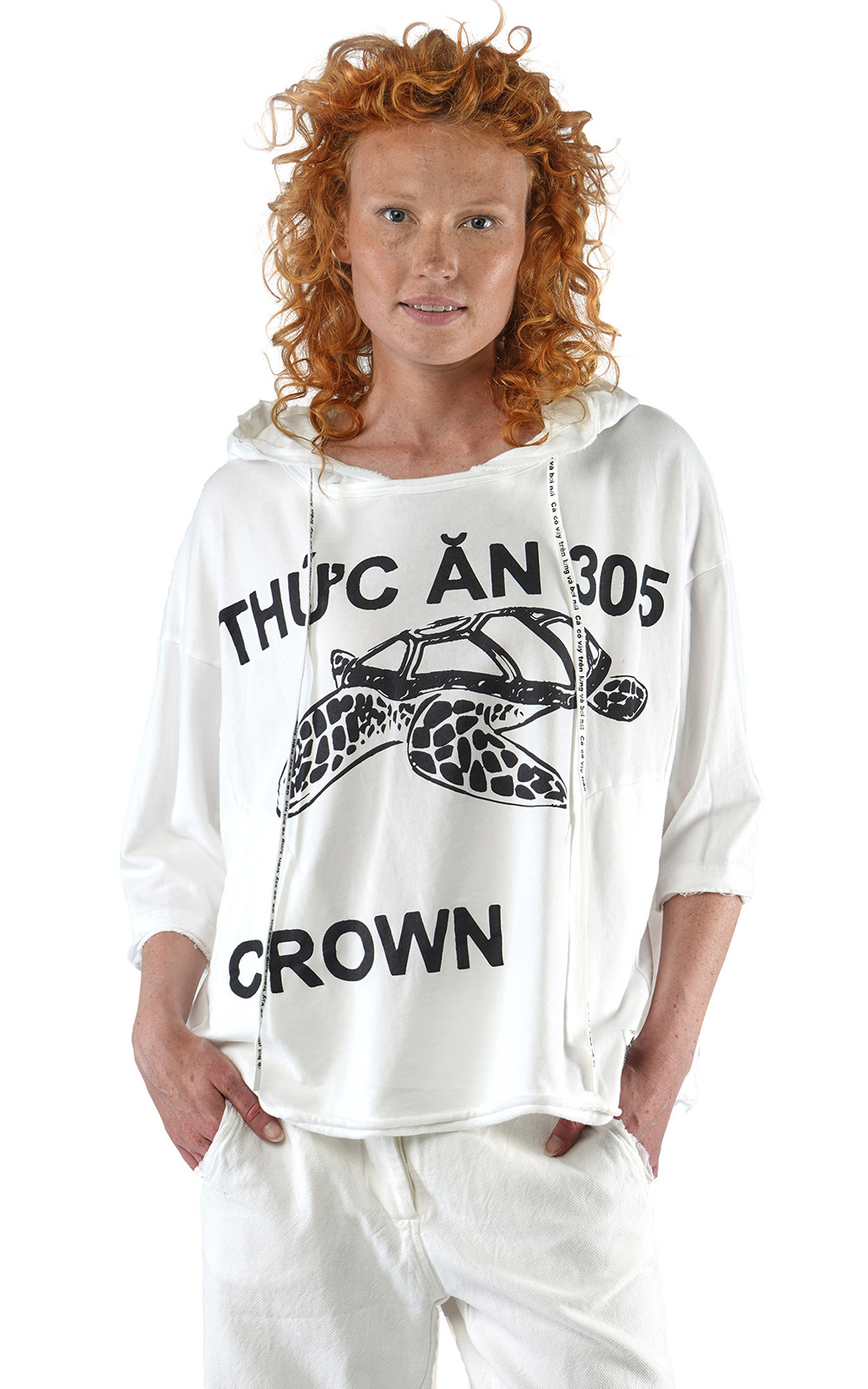 Tuga Hoody Tee product photo.