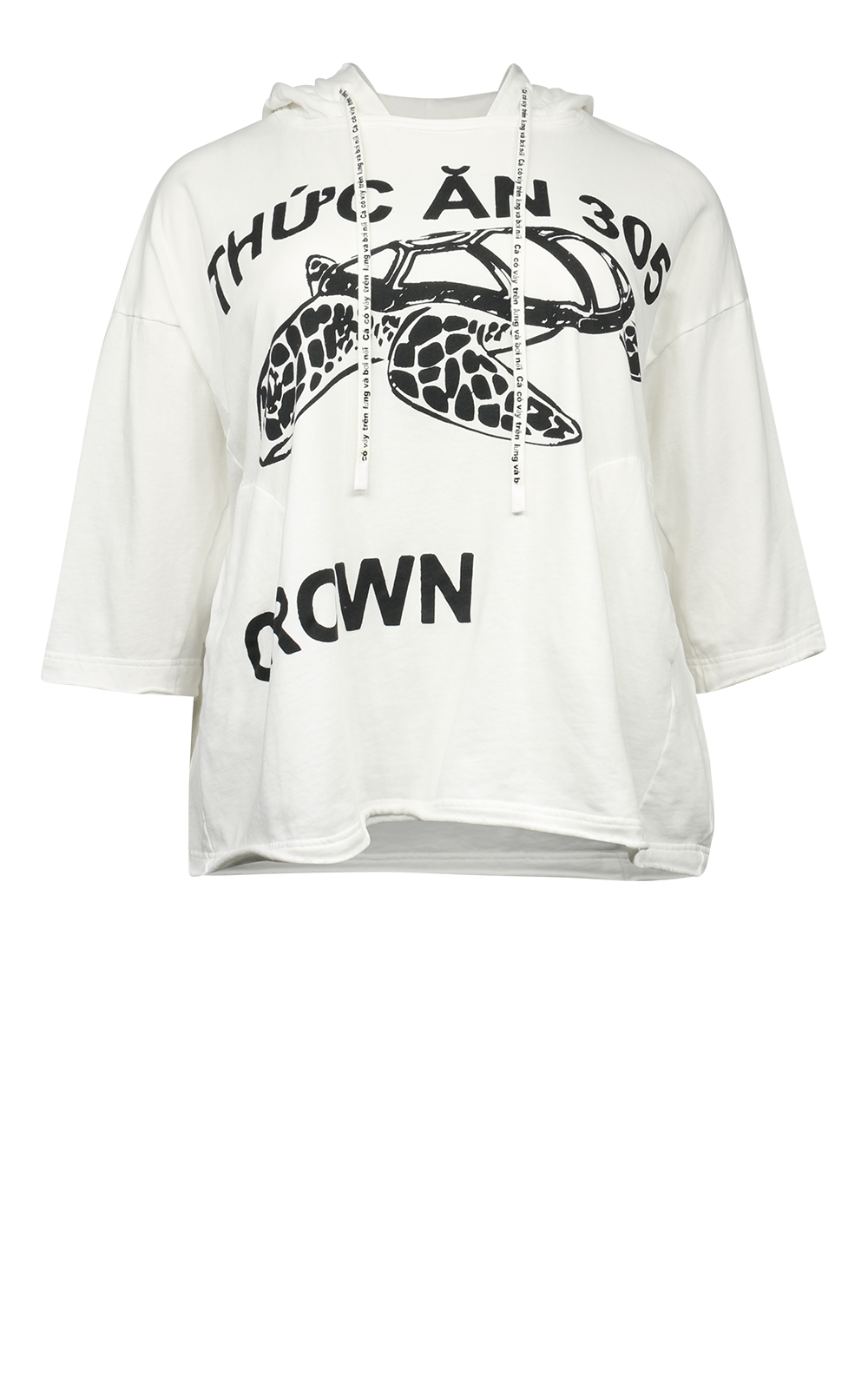 Tuga Hoody Tee product photo.