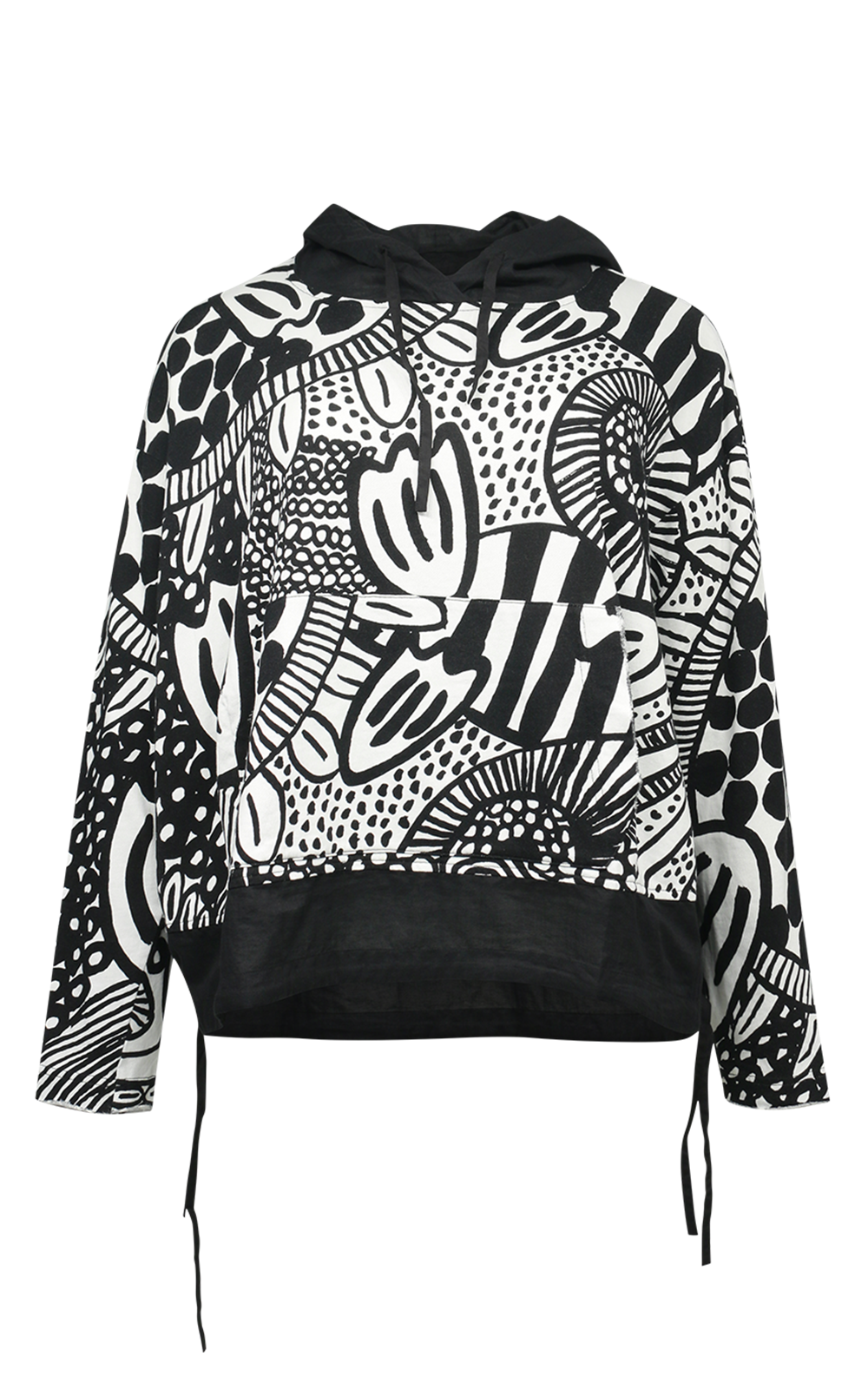 Flora Hooded Top product photo.
