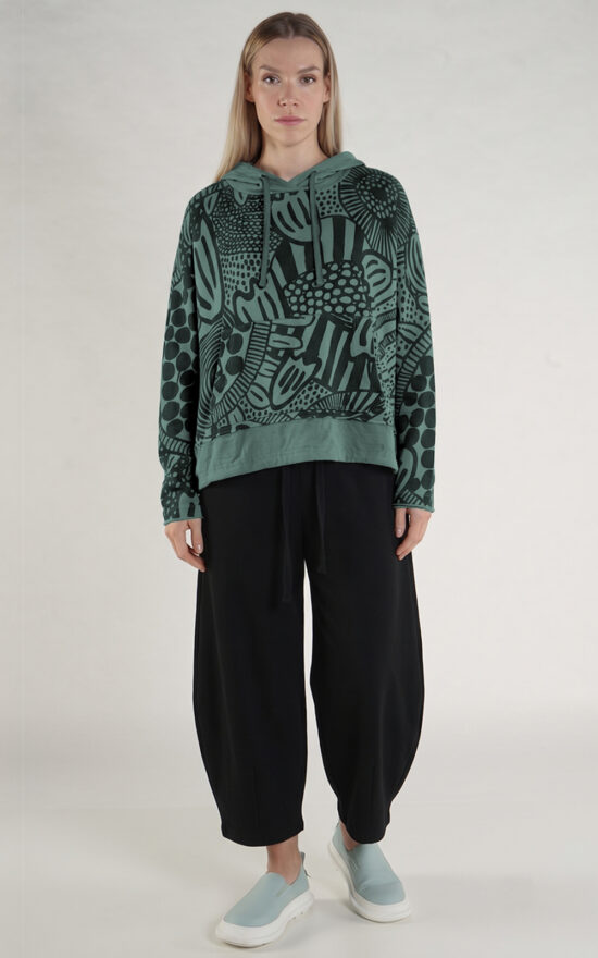 Flora Hooded Top product photo.