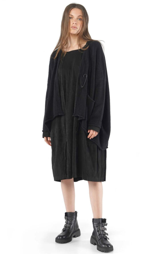 Lily Long Cardigan product photo.