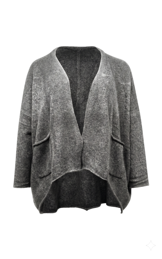 Lily Long Cardigan product photo.