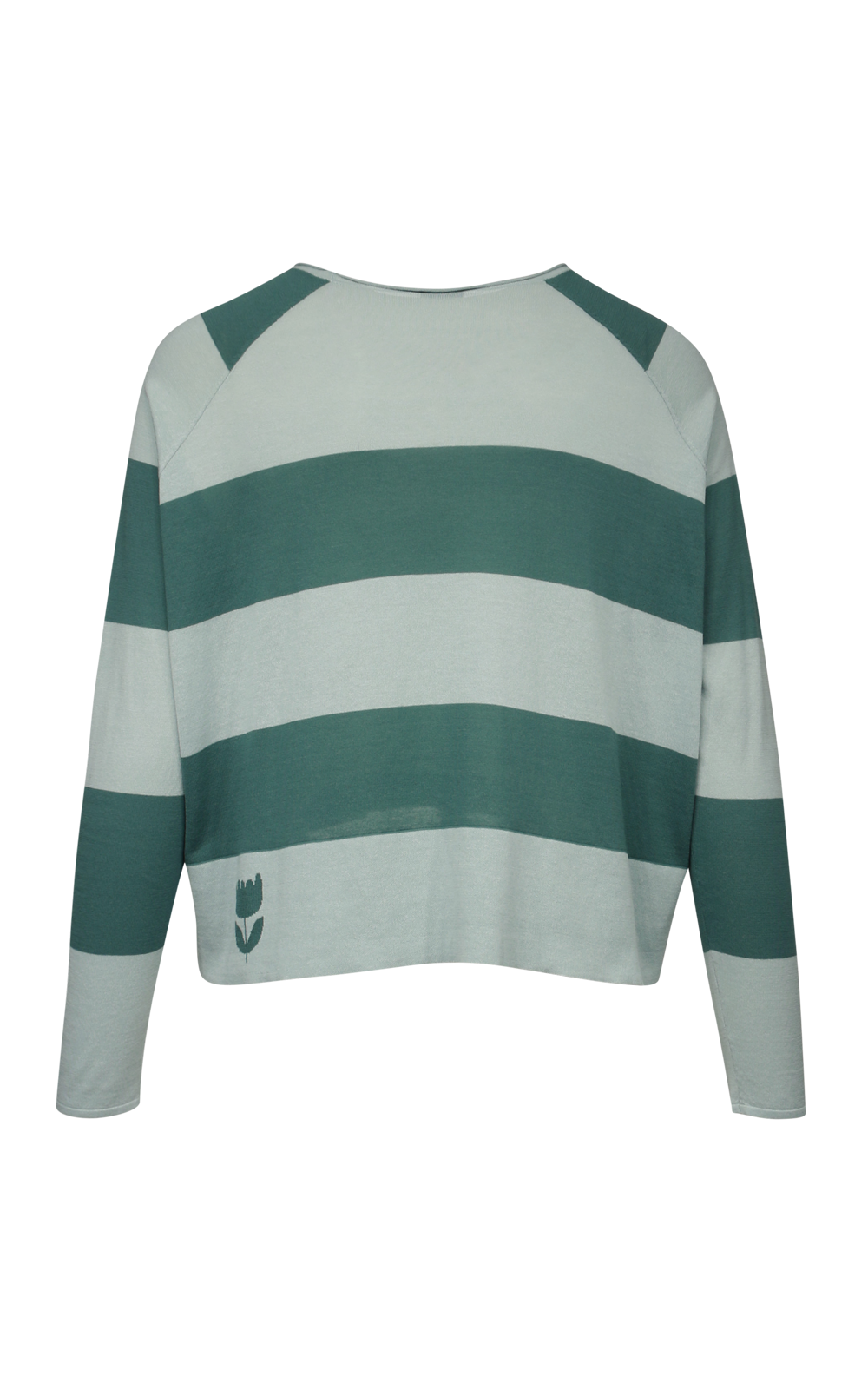 Lagoon Cropped Jumper product photo.