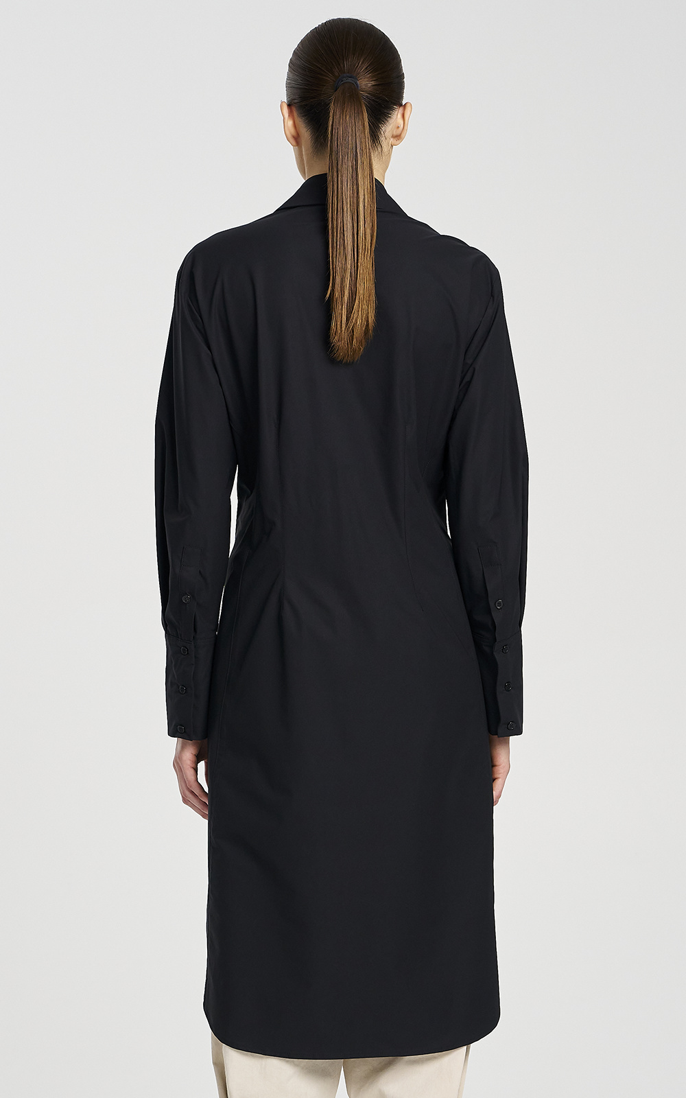 Shaped Shirt Dress product photo.