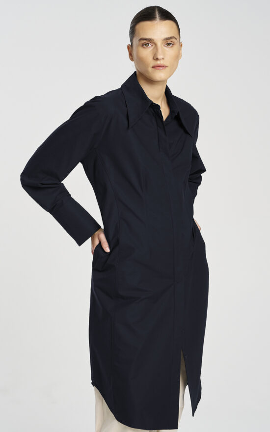 Shaped Shirt Dress product photo.
