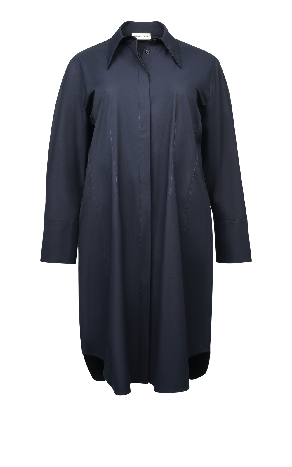Shaped Shirt Dress product photo.
