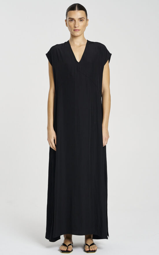 Maxi Slice Dress product photo.