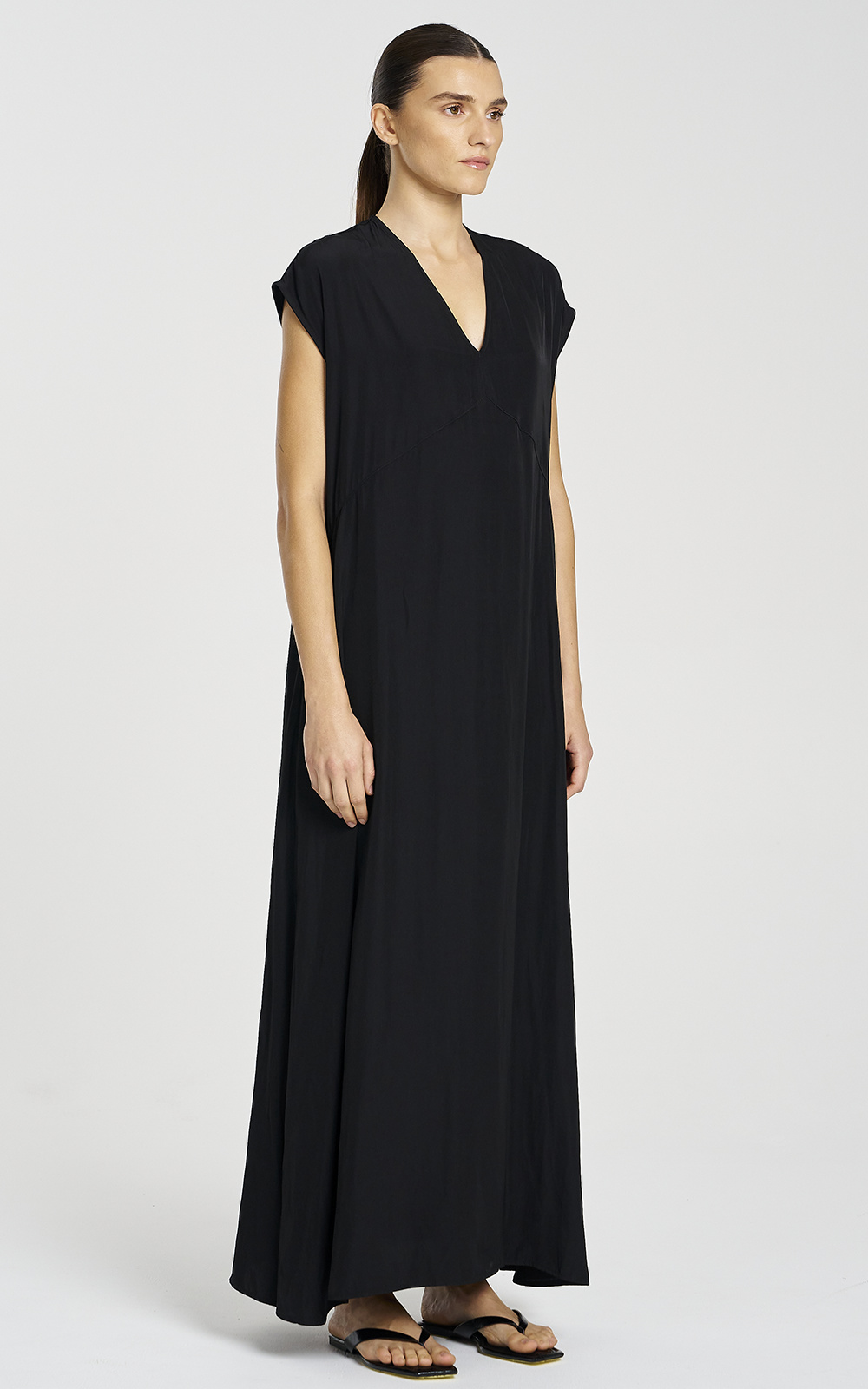 Maxi Slice Dress product photo.
