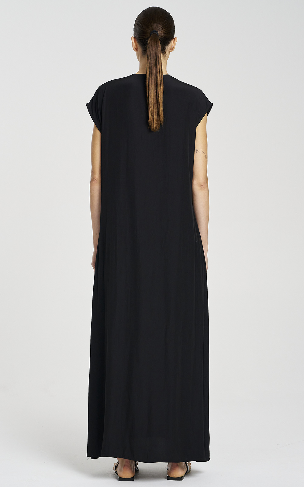 Maxi Slice Dress product photo.