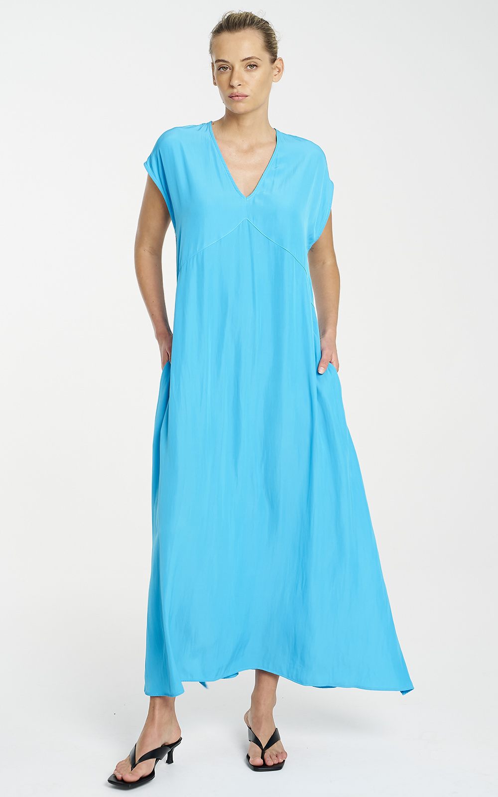 Maxi Slice Dress product photo.