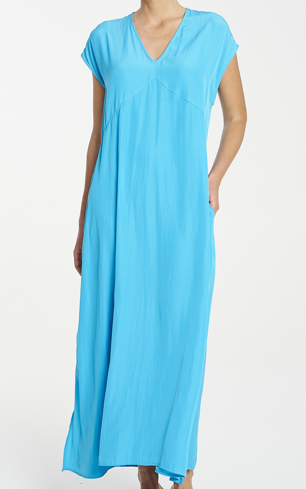 Maxi Slice Dress product photo.